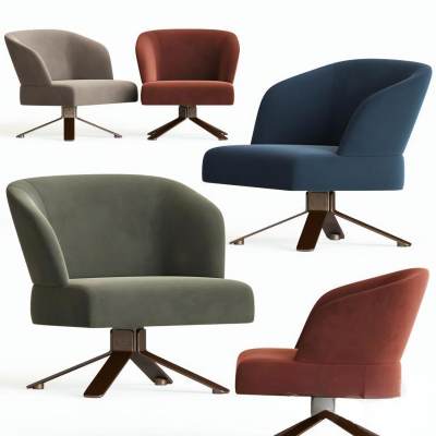 现代休闲椅 单人椅-1